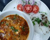 A picture of step 7 of Paneer tikka masala.