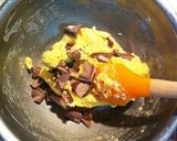 A picture of step 7 of Crispy Chocolate Scones Made with Pancake Mix.