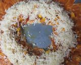 A picture of step 14 of Indian style crescent ring.