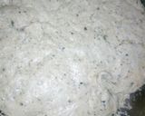 A picture of step 4 of Pizza dough in my style.