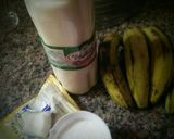 A picture of step 1 of Banana smoothie.