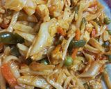A picture of step 11 of Yummylicious pasta.