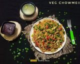 A picture of step 7 of Vegetable Chowmein.
