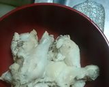 A picture of step 1 of Simple fried Chicken thighs.