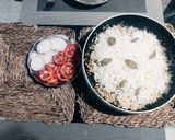 A picture of step 8 of Veg Dum Biryani.