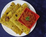 A picture of step 3 of Watermelon paratha.