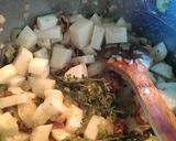 A picture of step 7 of New England Clam Chowder.