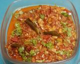 A picture of step 6 of Zanzannit Maharashtrian Kulith Usali.