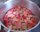 A picture of step 2 of Strawberry and Rhubarb Tiramisu.