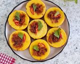 Foto langkah ke 3 dari resep Kue Lumpur Gurih Abon Sapi.