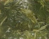 A picture of step 2 of Spinach(Palak) Paneer.