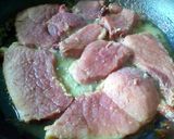 A picture of step 4 of Simple Ham Steak.