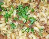 A picture of step 9 of Curry Macaroni.