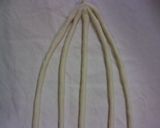 A picture of step 5 of Christmas Wreath Made From Bread.