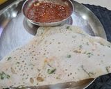 चावल आटे का चीला और चटनी रेसिपी चरण 3 फोटो
