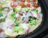 A picture of step 6 of Mochi Pizza With Four Toppings.