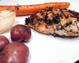 A picture of step 18 of Herb Grilled Chicken Dinner.