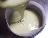 A picture of step 12 of Light and Moist Matcha Sponge Cake.