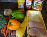 Foto del paso 1 de la receta: Pechuga de pollo en salsa BBQ, sobre arroz blanco