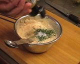 A picture of step 3 of Miyazaki's Specialty Chicken Nanban.