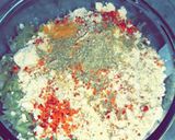 A picture of step 3 of Lauki/ kaddu ke koftey.