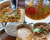 A picture of step 3 of Vegetable Upma.