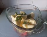 Foto del paso 3 de la receta 322. Crema de manzana y sandía