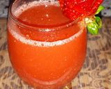 A picture of step 3 of Strawberry Juice 🍓.