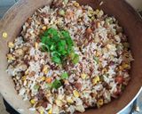 Foto langkah ke 8 dari resep Nasi Goreng Hongkong.