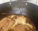 A picture of step 8 of My Ginger Garlic Chicken Breasts with Mushrooms and a Lovely Creamy Sauce.