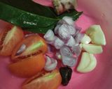 Foto langkah ke 2 dari resep Sayur Asem Kacang Panjang Tauge Kedelai.
