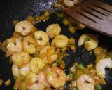 Garganelli with prawns, saffron and round courgette recipe step 3 photo