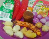 Foto langkah ke 1 dari resep Sayur kuah santan nangka muda.