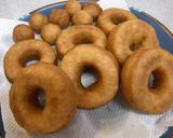 A picture of step 10 of Colorful Chocolate Doughnuts With Pancake Mix & Silken Tofu.
