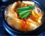 A picture of step 6 of Red Hot! Kimchi Jjigae.