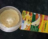 A picture of step 8 of Sweet colourful Custard mathari.