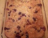 A picture of step 5 of Berry Peach Cobbler.