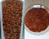 A picture of step 1 of Ragi Uttapam.