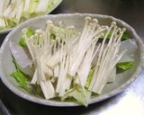 A picture of step 4 of Microwave-Steamed Cod and Chinese Cabbage.