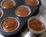 A picture of step 8 of Molten Chocolate Cake.