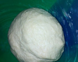 A picture of step 1 of Chicken Bread.