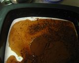 A picture of step 4 of Valentine's Day Chocolate Bavarois Made Simply with Ice Cream.