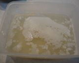 A picture of step 1 of Soy Sauce Ramen Soup (Rearranged Simmered Pork Belly Cubes).