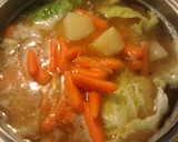 A picture of step 2 of TL's Traditional Corned Beef and Cabbage.