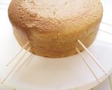 A picture of step 22 of Light and Moist Matcha Sponge Cake.