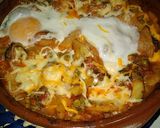 Foto del paso 5 de la receta Cazuela de verduras con huevo y queso