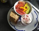 A picture of step 4 of Simple dessert.