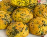 A picture of step 10 of Crispy Methi Gota in Appe Pan | No Deep Fry Gujarati Snack.