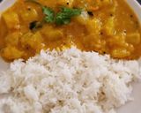 A picture of step 5 of Cucumber Curry.