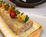 Körtés krémes palacsintatekercs recept fázis 9 fotója
